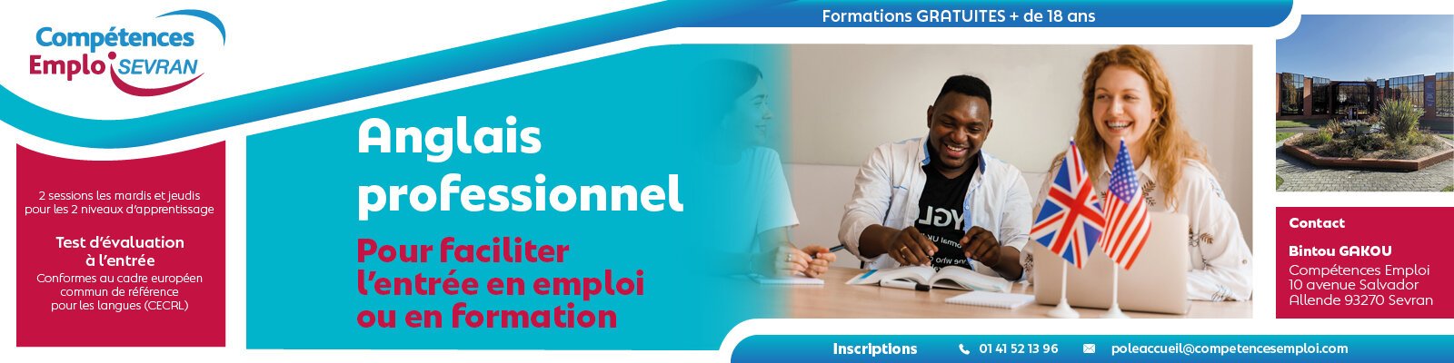 Formation Anglais professionnel
